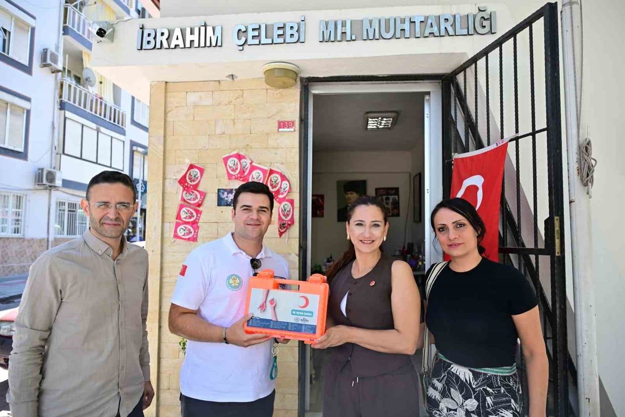 MANİSA BÜYÜKŞEHİR BELEDİYESİ, DÜNYA İLK YARDIM GÜNÜ KAPSAMINDA İL GENELİNDEKİ MAHALLE MUHTARLARINA...
