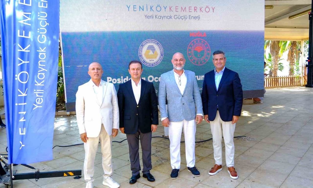 YENİKÖY KEMERKÖY ENERJİ GENEL MÜDÜRÜ AHMET EYİDOĞAN, MUĞLA İL TARIM VE ORMAN MÜDÜRÜ SEYFETTİN...