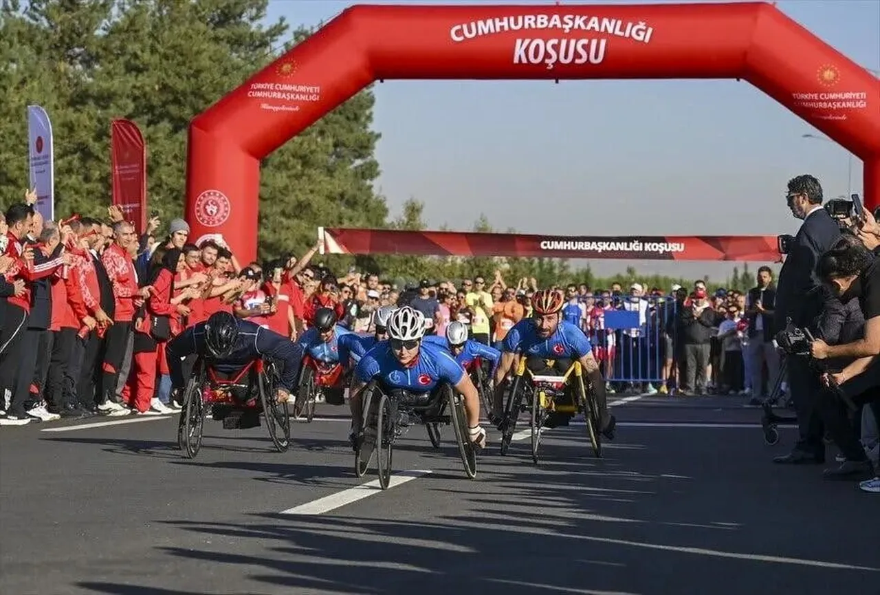 TÜRKİYE ATLETİZM FEDERASYONU TARAFINDAN ANKARA’DA CUMHURBAŞKANLIĞI YARI MARATONU...