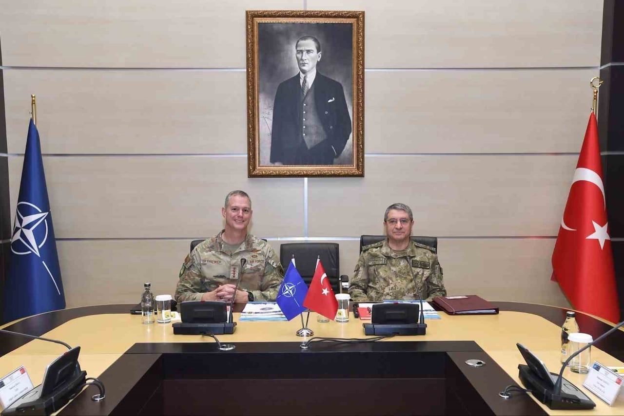 GENELKURMAY BAŞKANI ORGENERAL SELÇUK BAYRAKTAROĞLU, NATO AVRUPA MÜTTEFİK YÜKSEK KOMUTANI (SACEUR)...