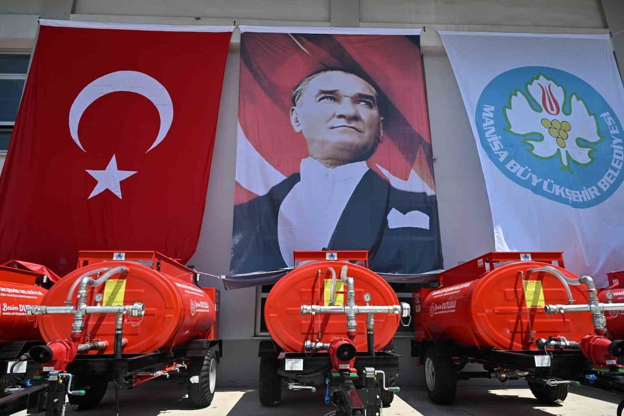 MANİSA BÜYÜKŞEHİR BELEDİYESİ, KIRSAL MAHALLELERDE ORMAN YANGINLARINA KARŞI İLK MÜDAHALE...