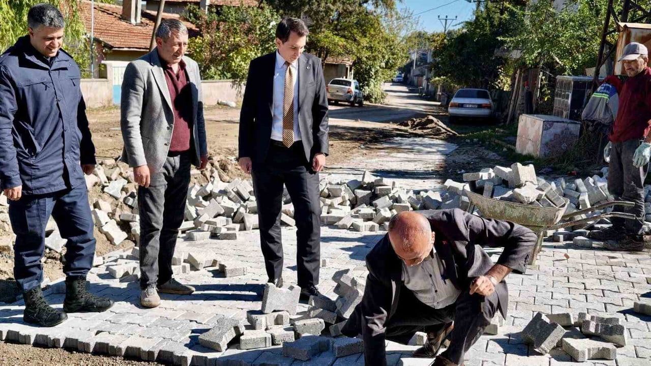 HİSARCIK KAYMAKAMI ATAM, 5 KÖYDEKİ ÇALIŞMALARI YERİNDE İNCELEDİ