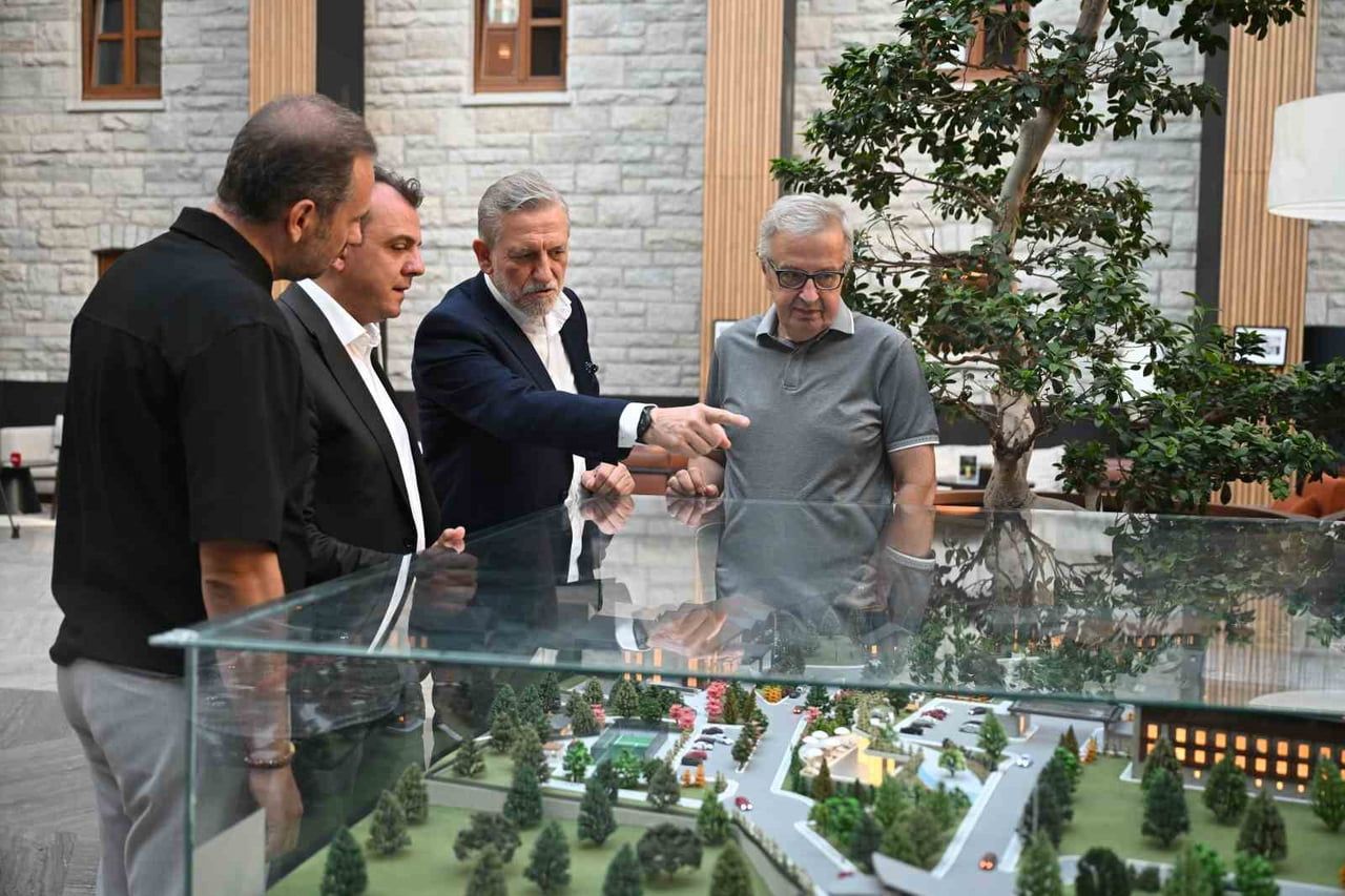 BURSA TİCARET VE SANAYİ ODASI (BTSO) YÖNETİM KURULU BAŞKANI İBRAHİM BURKAY, ULUDAĞ KİRAZLIYAYLA...