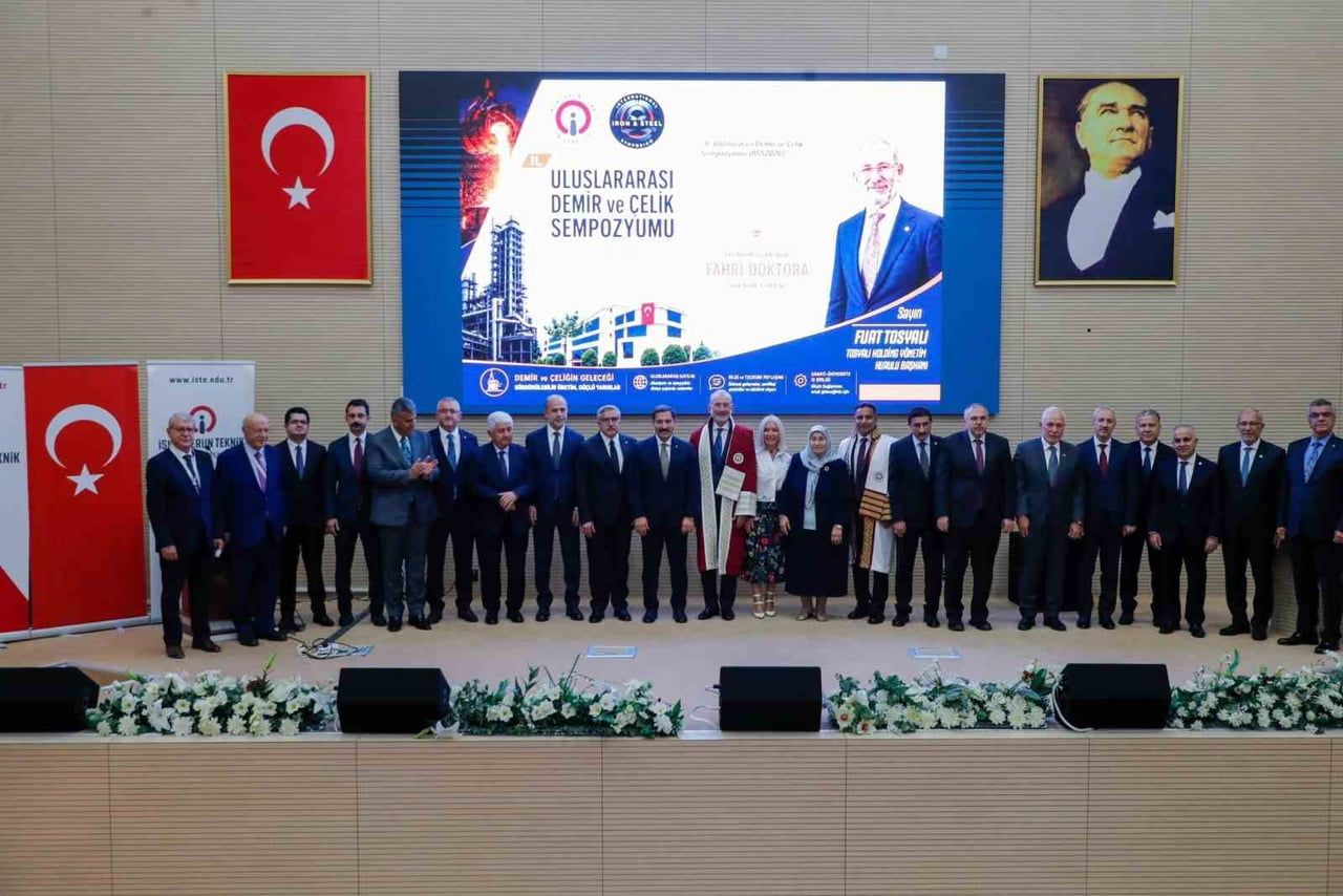 HATAY VALİSİ MUSTAFA MASATLI, İSKENDERUN TEKNİK ÜNİVERSİTESİ’NDE DÜZENLENEN II. ULUSLARARASI DEMİR...