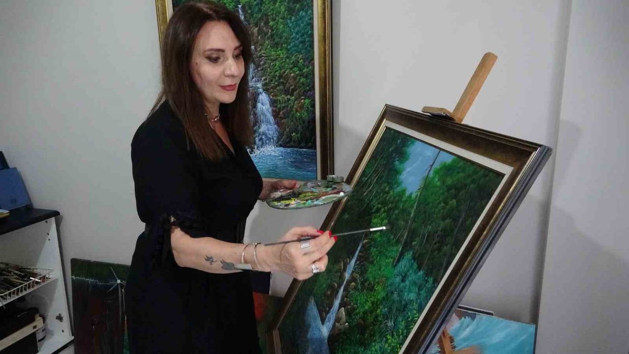 KÜTAHYALI RESSAM NURHAN AĞARTAN
