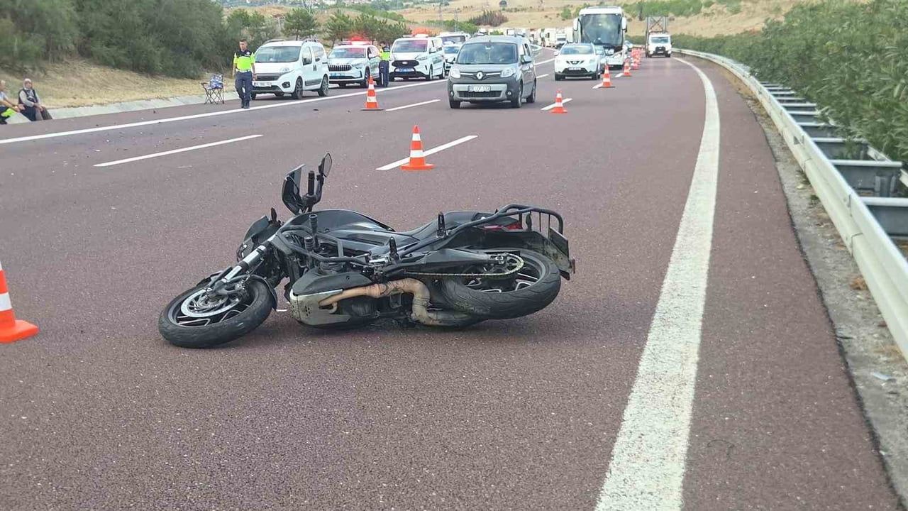 KAMYONA ARKADAN ÇARPAN MOTOSİKLET SÜRÜCÜSÜ HAYATINI KAYBETTİ