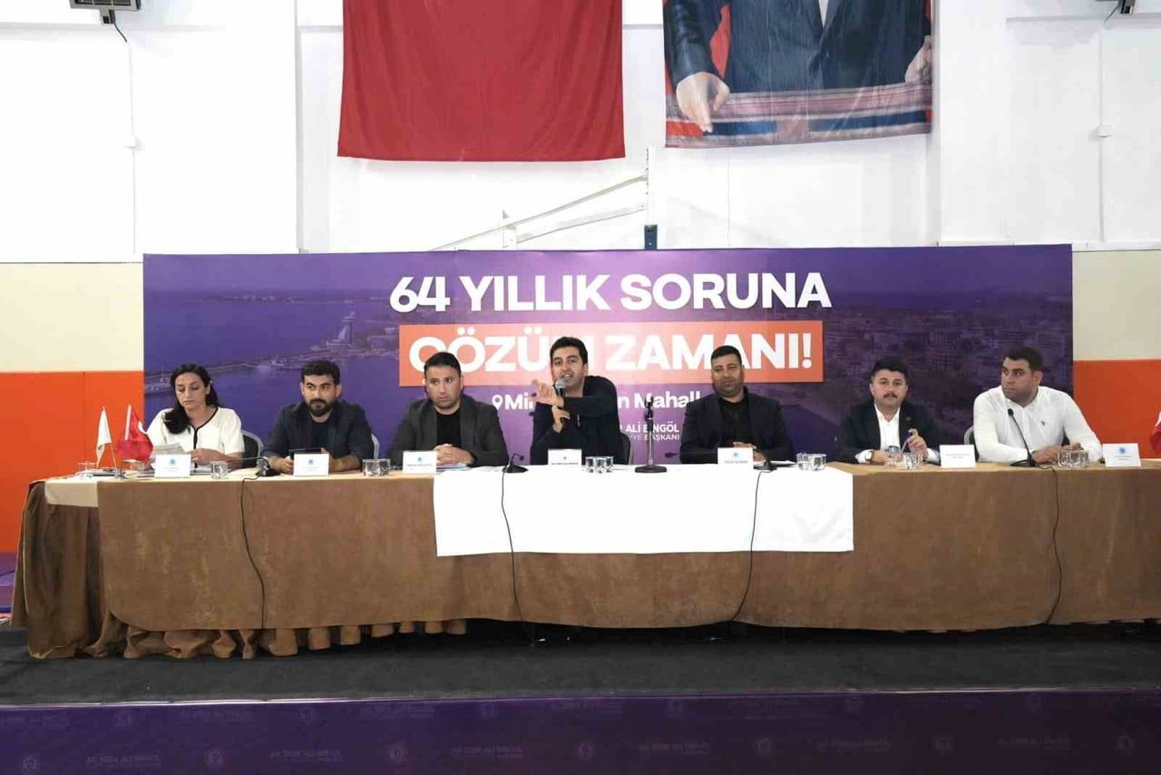 TUZLA BELEDİYE BAŞKANI AV. EREN ALİ BİNGÖL, MİMAR SİNAN MAHALLESİ'NDE YAKLAŞIK 60 YILDIR ÇÖZÜME...