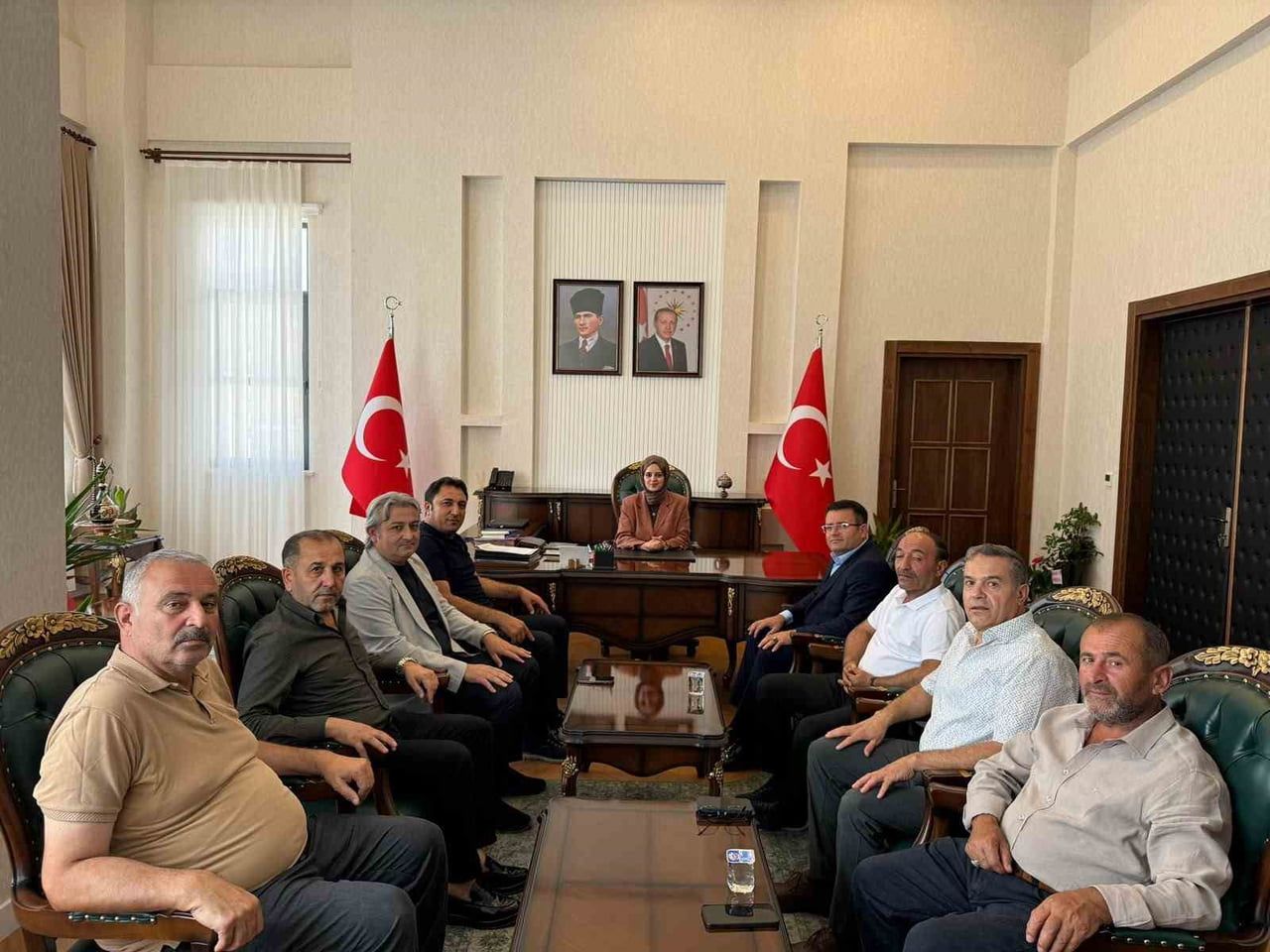 KULUNCAK BELEDİYE BAŞKANI CENGİZ’DEN KAYMAKAM BAYGUŞ’A ZİYARET