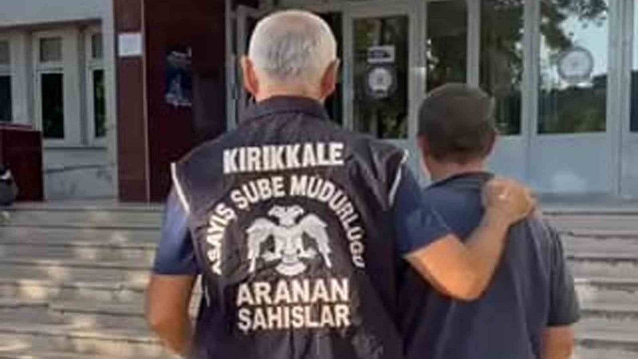 KIRIKKALE'DE HAKKINDA 5 AYRI SUÇTAN TOPLAM 59 YIL 4 AY 25 GÜN KESİNLEŞMİŞ HAPİS CEZASI BULUNAN...