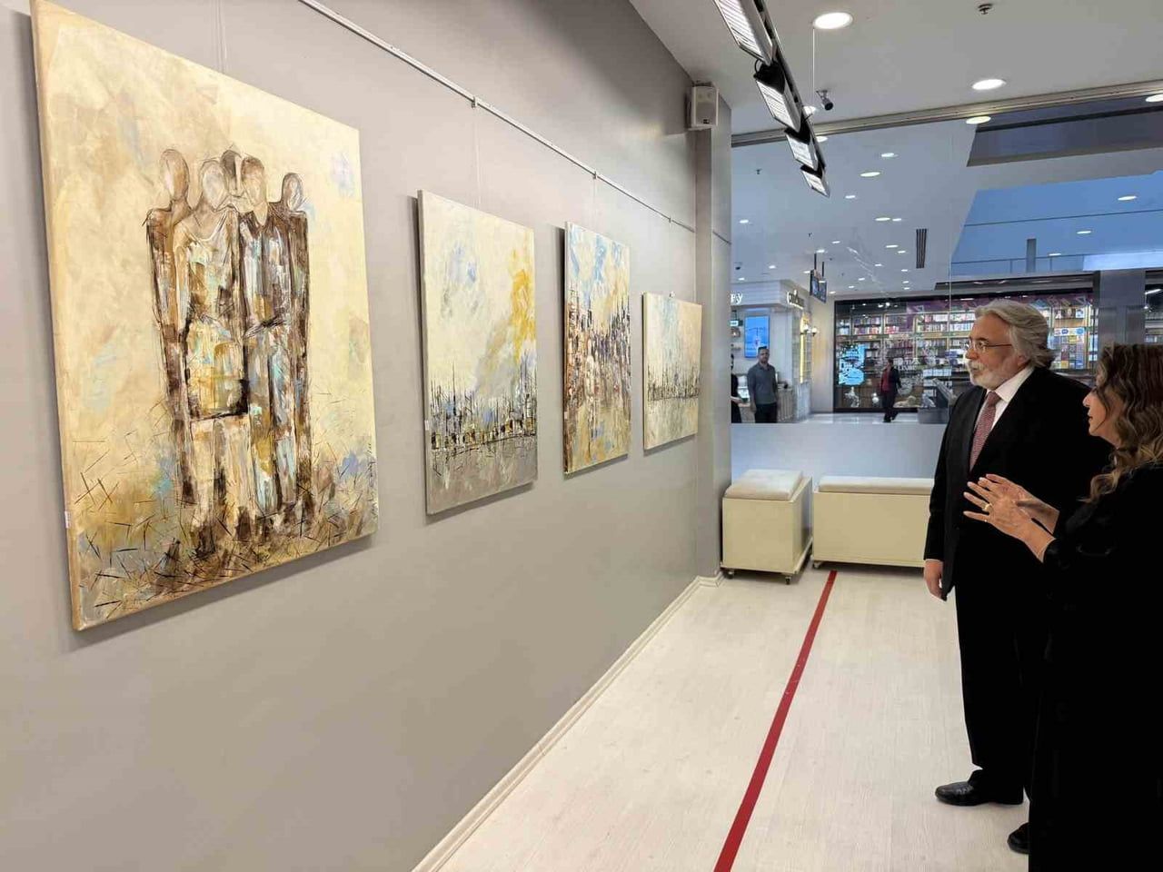 RESSAM AYLA ERDOĞ ÇETİN, SANKO SANAT GALERİSİ’NDE SERGİ AÇTI