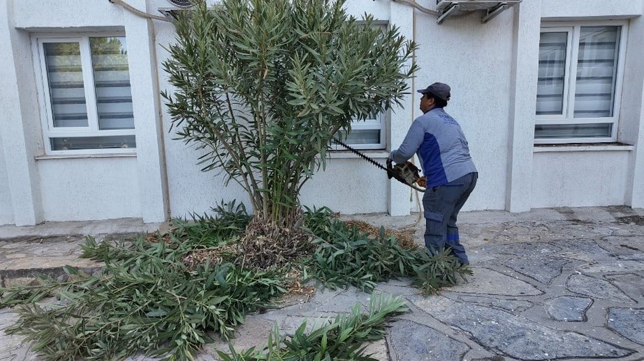 BODRUM BELEDİYESİNDEN OKULLARA BAKIM VE ONARIM DESTEĞİ