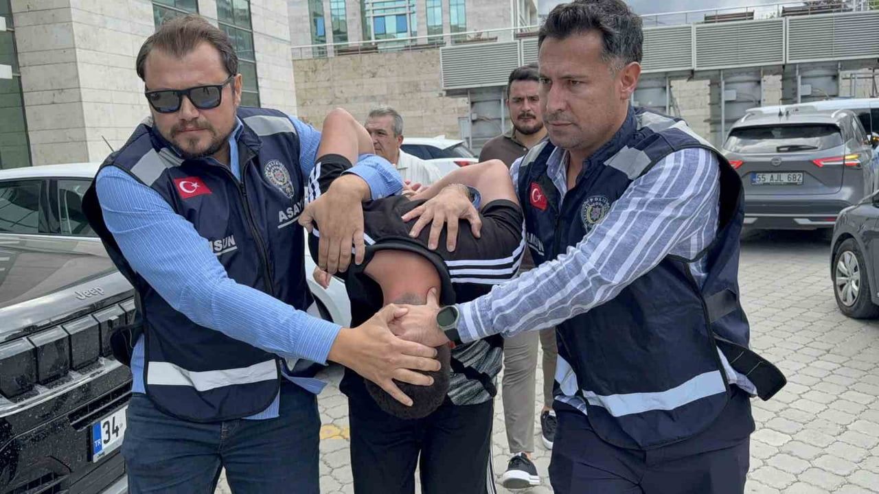 K.A.(19) POLİS TARAFINDAN GÖZALTINA ALINARAK ADLİYEYE SEVK EDİLDİ.