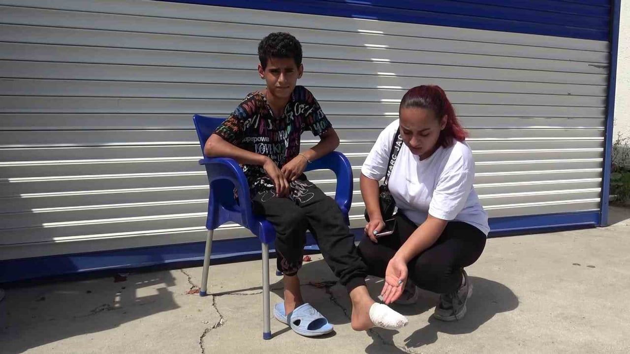14 YAŞINDAKİ MUHAMMED SALİH DELİ VE ABLA GÜLSEREN YOLCU