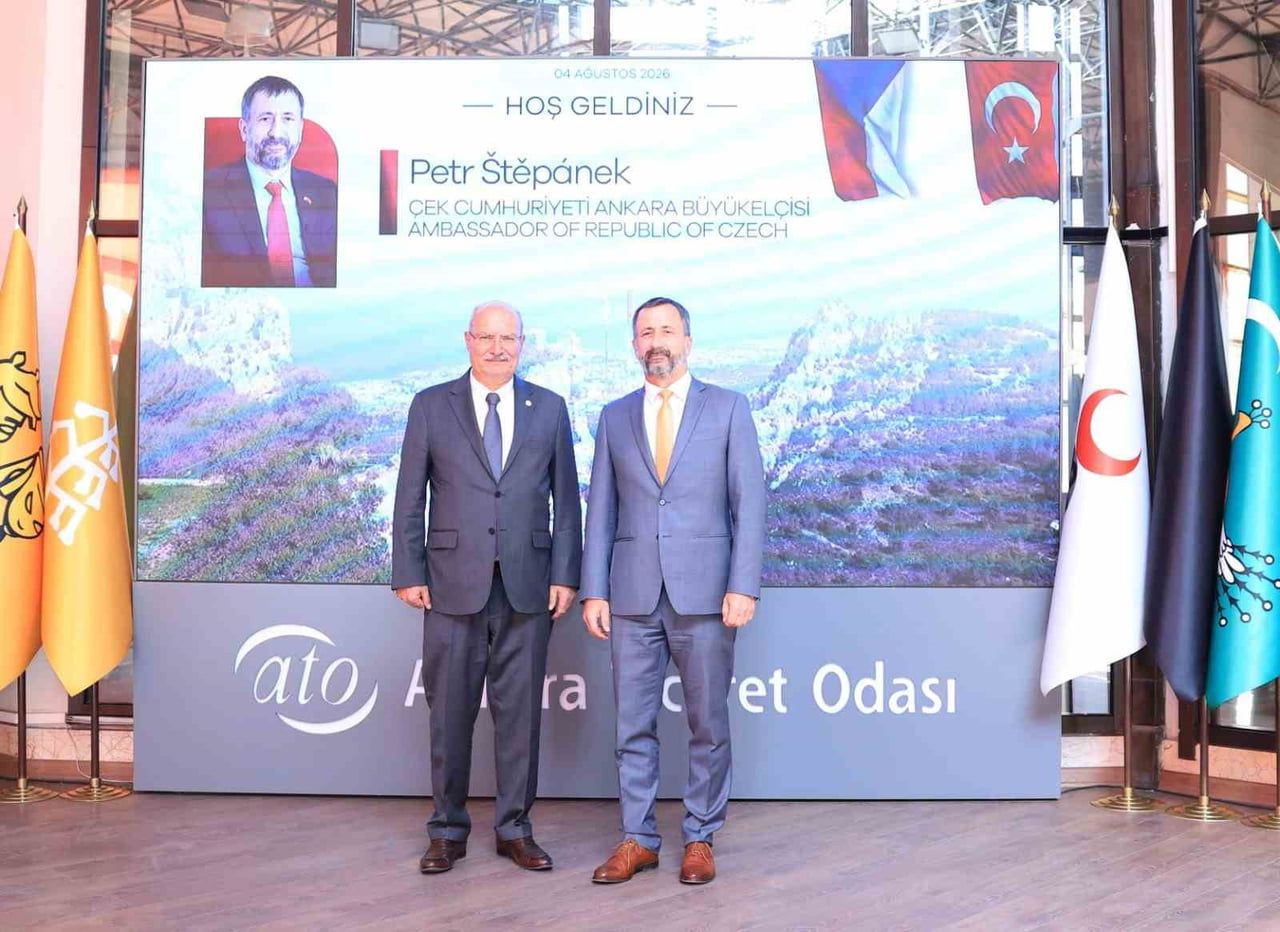 ANKARA TİCARET ODASI (ATO) BAŞKANI GÜRSEL BARAN, ÇEK CUMHURİYETİ İLE TÜRKİYE ARASINDAKİ EKONOMİK...