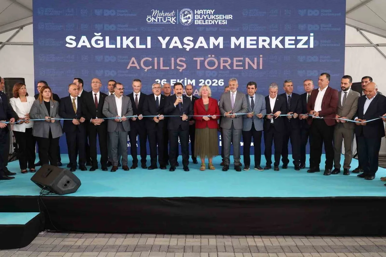 ANTAKYA’DA ULUSLARARASI DAYANIŞMAYLA HAYATA GEÇİRİLEN SAĞLIKLI YAŞAM MERKEZİ TÖRENLE...
