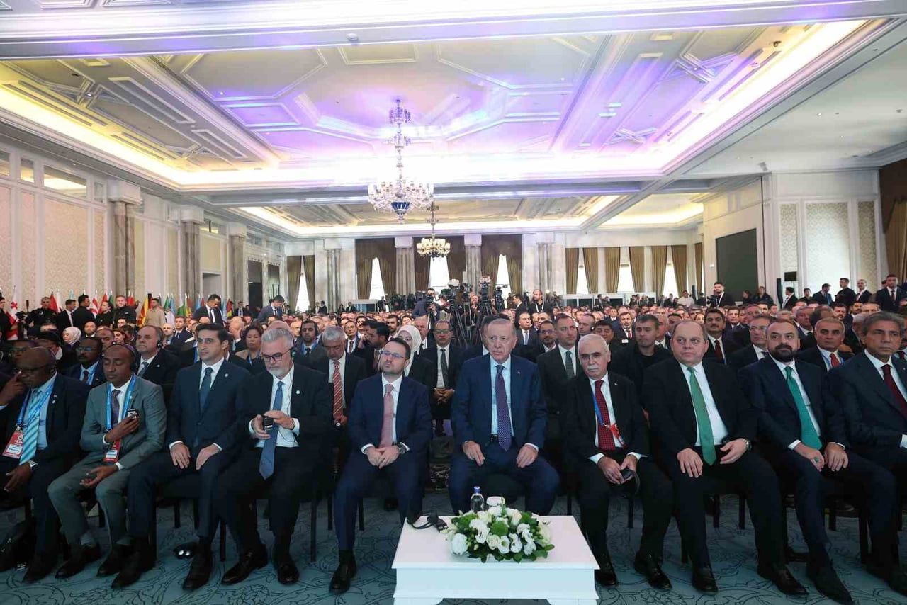CUMHURBAŞKANI RECEP ERDOĞAN, ÇIRAĞAN SARAYI'NDA DÜZENLENEN ULUSLARARASI ADALET ZİRVESİNE...