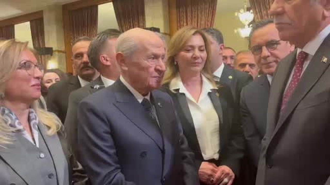 MHP Lideri Bahçeli: "(Terörsüz Türkiye süreci) Ben gelecekle umutluyum"