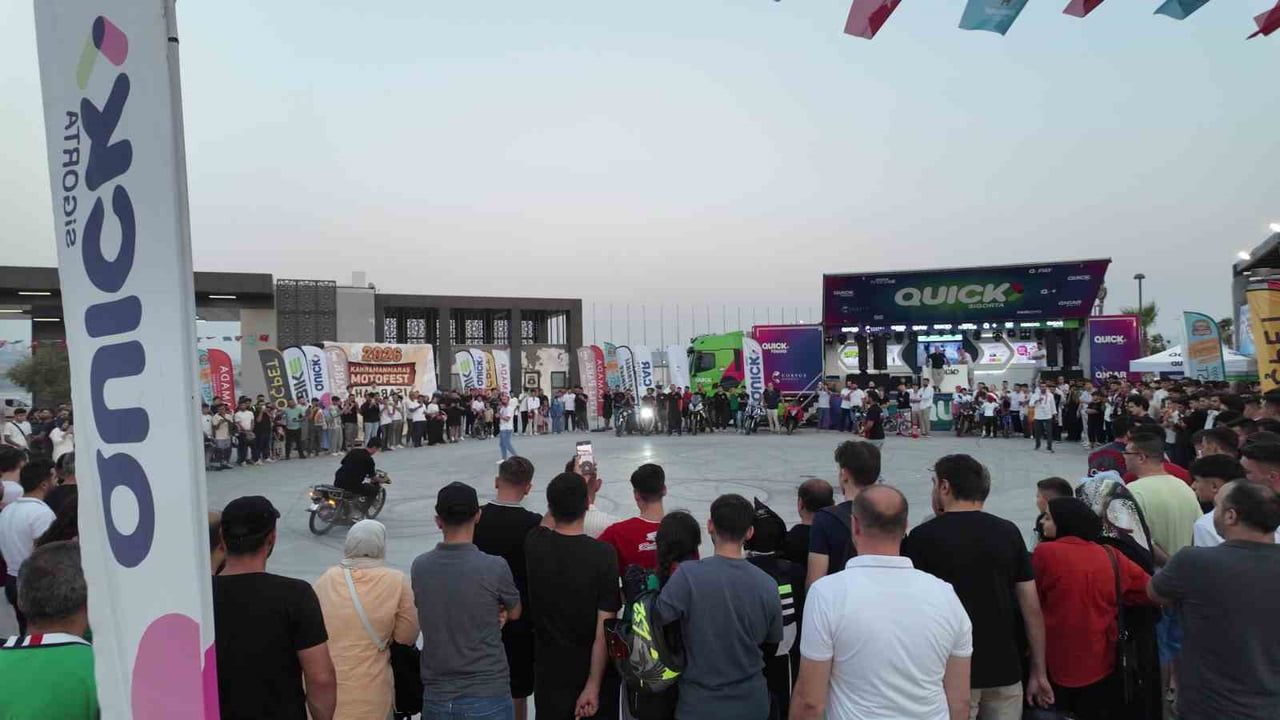 QUİCK SİGORTA, MOTOFEST MARATONUNUN FİNALİ KAHRAMANMARAŞ’TA YAPTI.