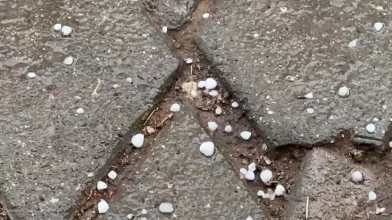 Kahramanmaraş’ta yağmur ve dolu etkili oldu