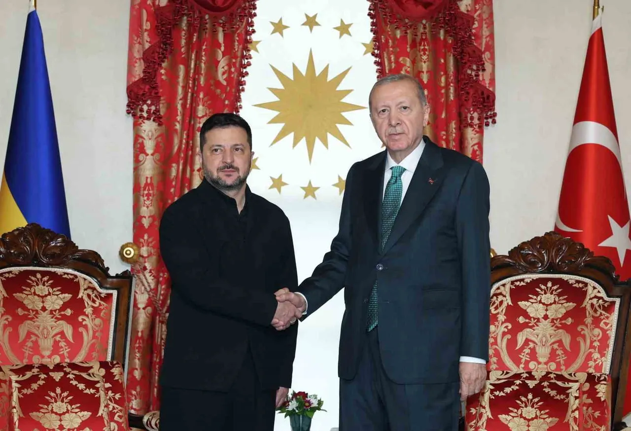 CUMHURBAŞKANI RECEP TAYYİP ERDOĞAN, UKRAYNA DEVLET BAŞKANI VLADİMİR ZELENSKİY İLE CUMHURBAŞKANLIĞI...