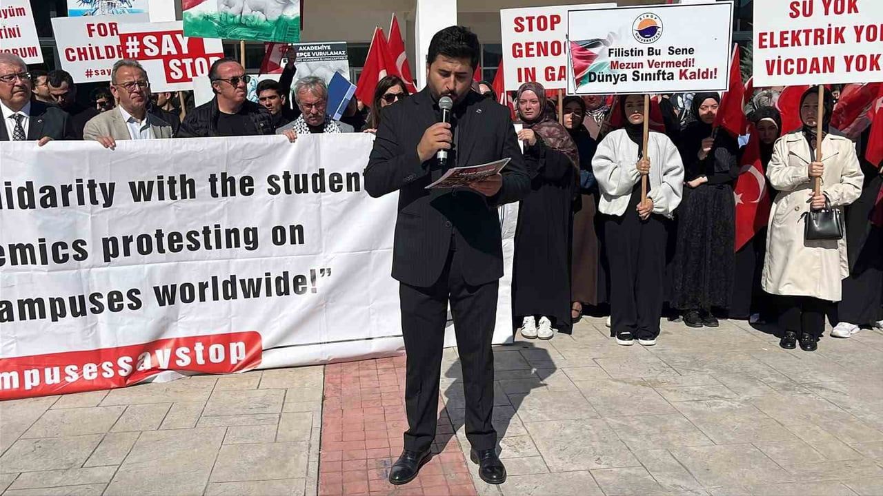 TÜGVA SİNOP ŞUBESİ VE YENİLER ÖĞRENCİ KULÜBÜ TARAFINDAN, 7 EKİM AKSA TUFANI’NIN YIL DÖNÜMÜ...