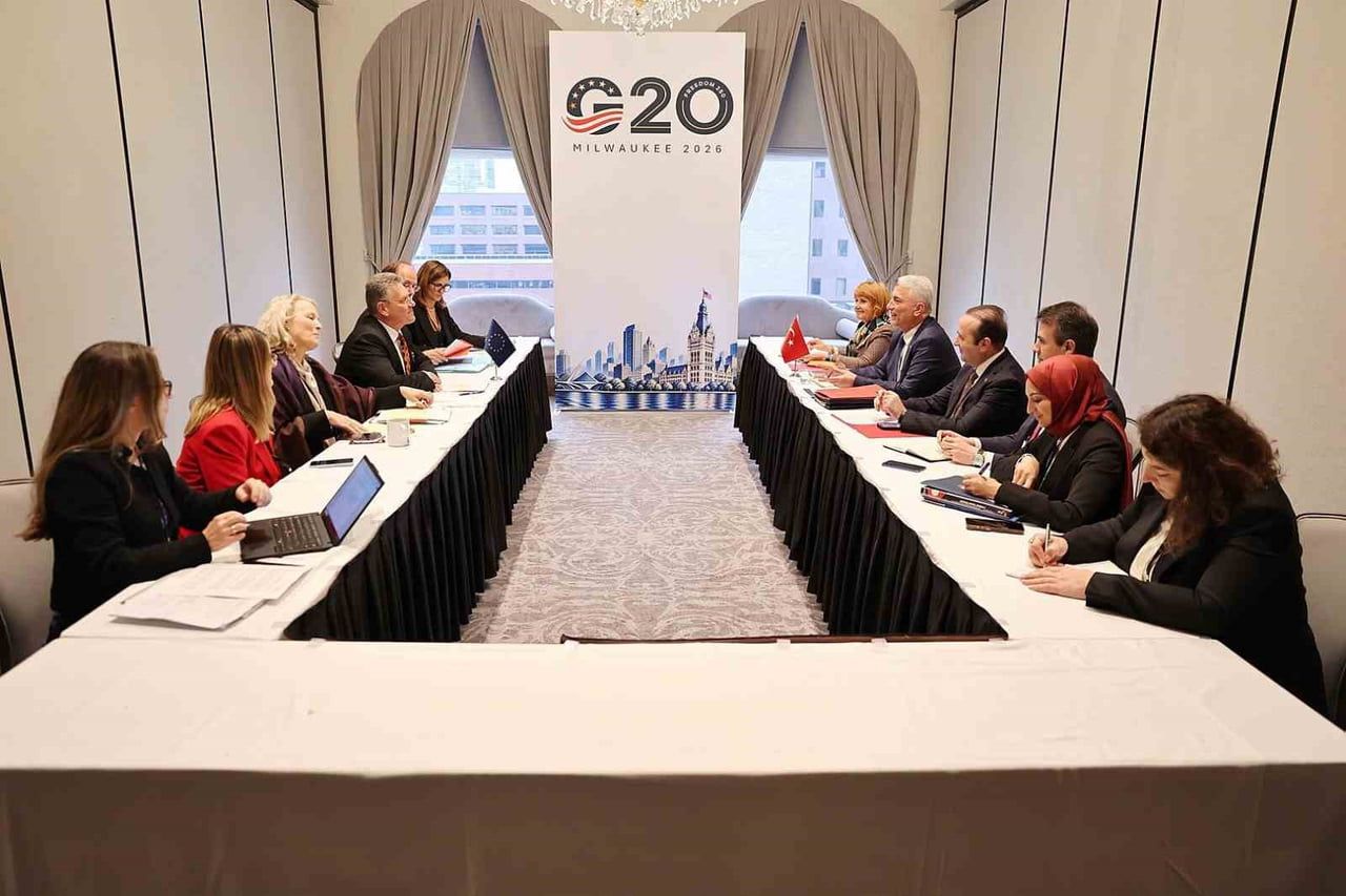 TİCARET BAKANI ÖMER BOLAT, ABD'DE GERÇEKLEŞTİRİLEN G20 TİCARET BAKANLARI TOPLANTISI MARJINDA AB...
