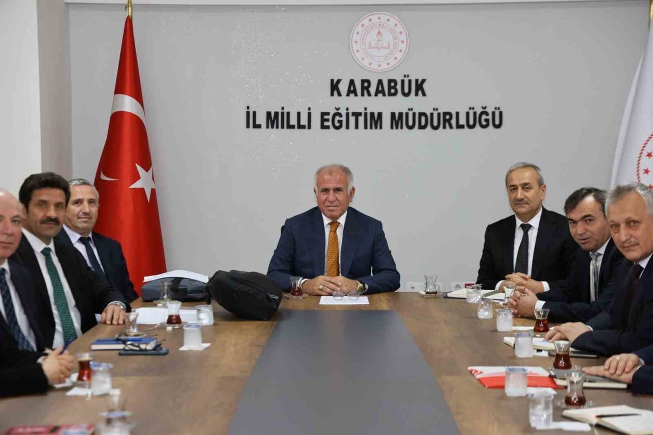 MİLLÎ EĞİTİM BAKANLIĞI TARAFINDAN YÜRÜTÜLEN GENEL DENETİM FAALİYETLERİ ÇERÇEVESİNDE, KARABÜK İL...