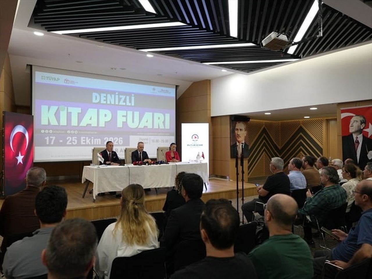DENİZLİ BÜYÜKŞEHİR BELEDİYESİ’NİN DESTEKLERİYLE, TÜYAP ORGANİZATÖRLÜĞÜNDE VE TÜRKİYE YAYINCILAR...