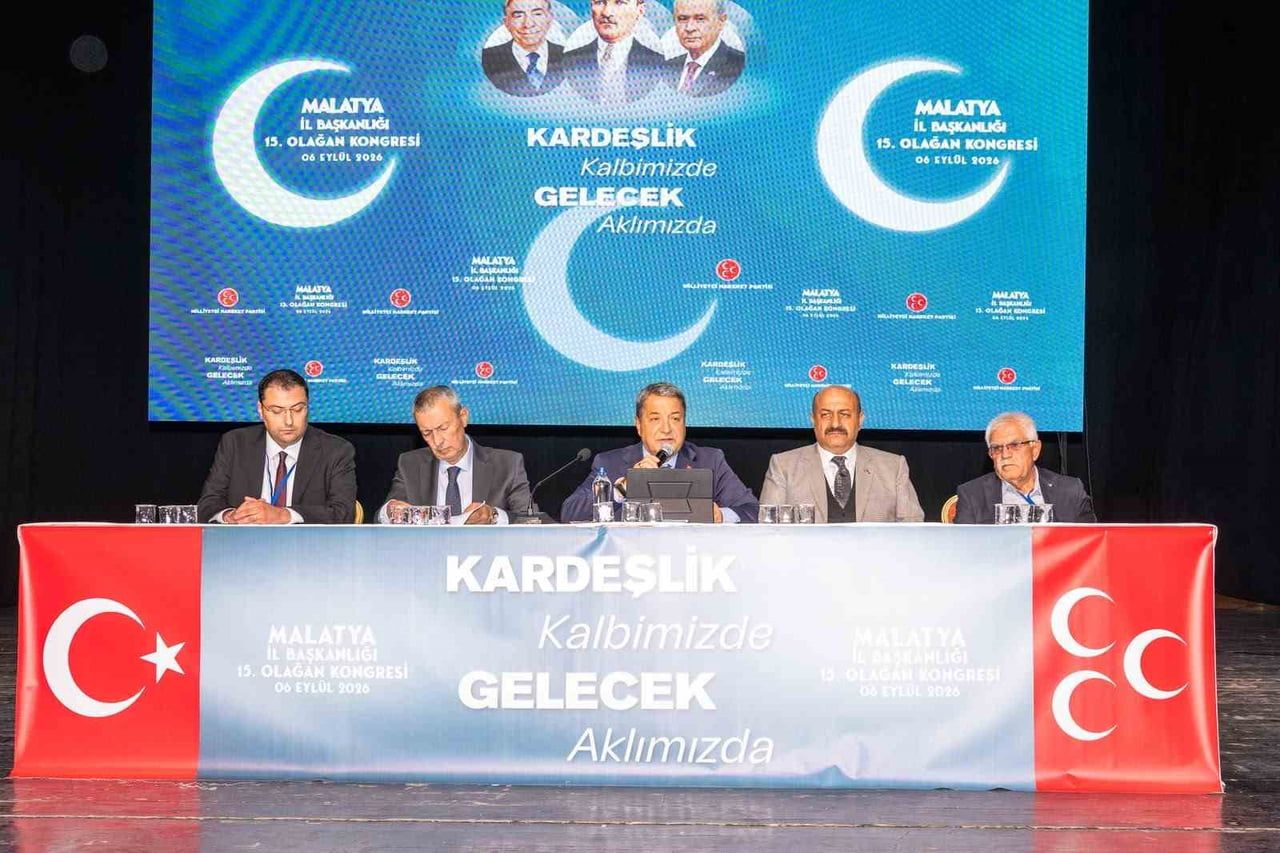 MİLLİYETÇİ HAREKET PARTİSİ'NİN (MHP) MALATYA 15. OLAĞAN MALATYA İL KONGRESİ'NDE TURGAY ŞENGÖNÜL...