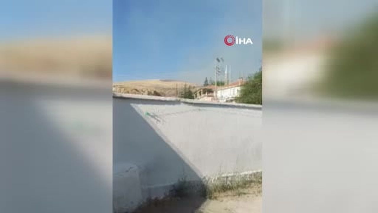 Haymana'da otluk alan yangını
