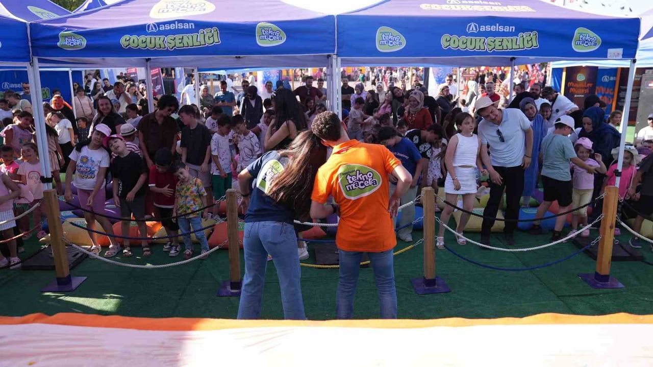 TÜRKİYE KÜLTÜR YOLU FESTİVALİ KAPSAMINDA DÜZENLENEN ASELSAN ÇOCUK ŞENLİĞİ, NEVŞEHİRLİ ÇOCUKLARLA...