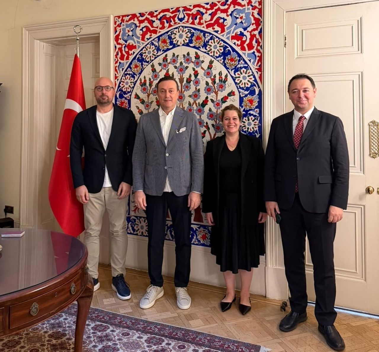 MURADİYE ORGANİZE SANAYİ BÖLGESİ YÖNETİM KURULU BAŞKANI OSMAN KIVIRCIK VE MURADİYE OSB YÖNETİM...