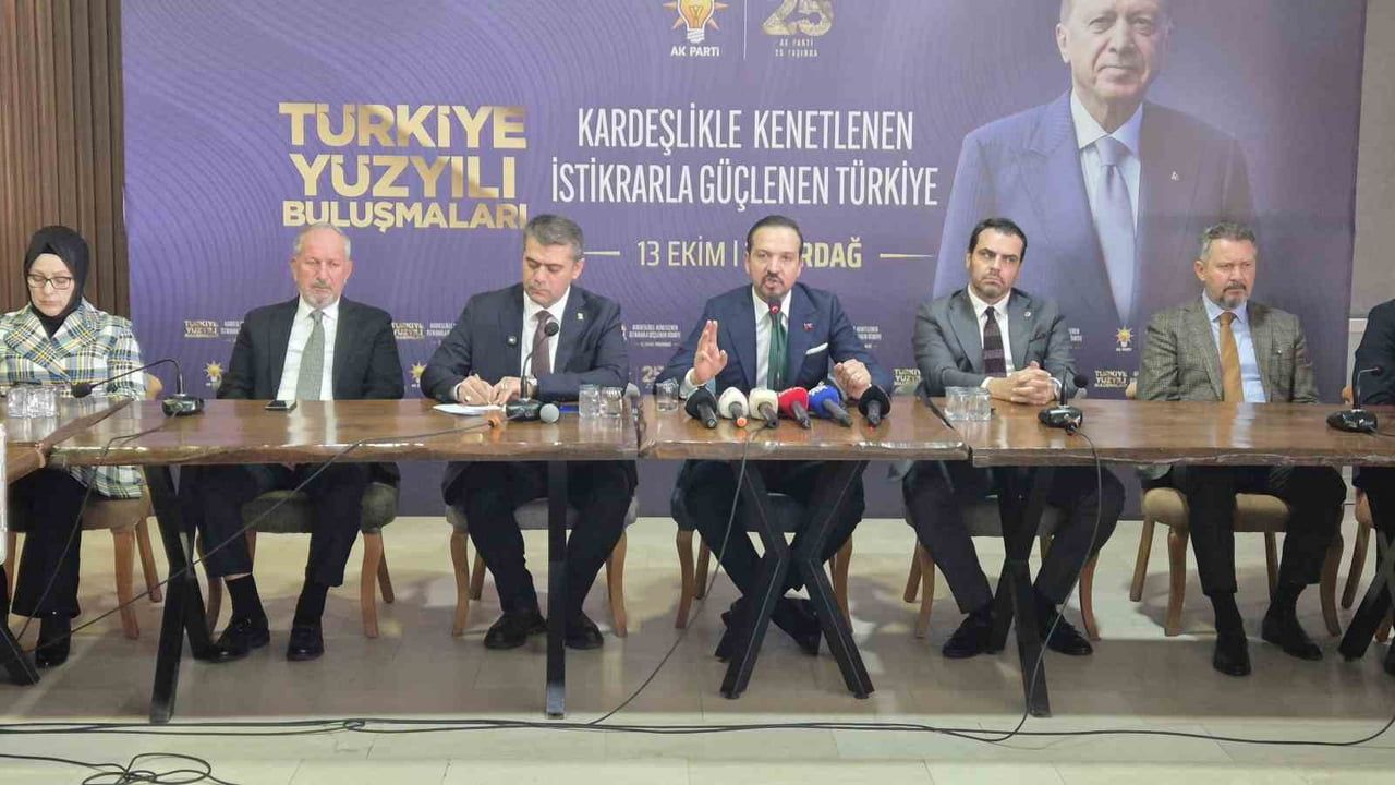 AK PARTİ GENEL BAŞKAN YARDIMCISI VE TÜRK DEVLETLERİ İLE İLİŞKİLER BAŞKANI PROF. DR. KÜRŞAD ZORLU...
