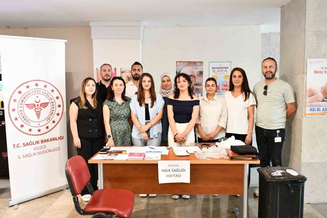 DÜZCE ÜNİVERSİTESİ TIP FAKÜLTESİ HALK SAĞLIĞI ANABİLİM DALI İLE DÜZCE İL SAĞLIK MÜDÜRLÜĞÜ İŞ...