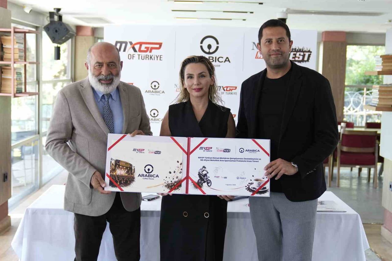MXGP TÜRKİYE VE NG AFYON MOTOFEST İLE ARABİCA COFFEE ARASINDA İŞ BİRLİĞİ ANLAŞMASI...