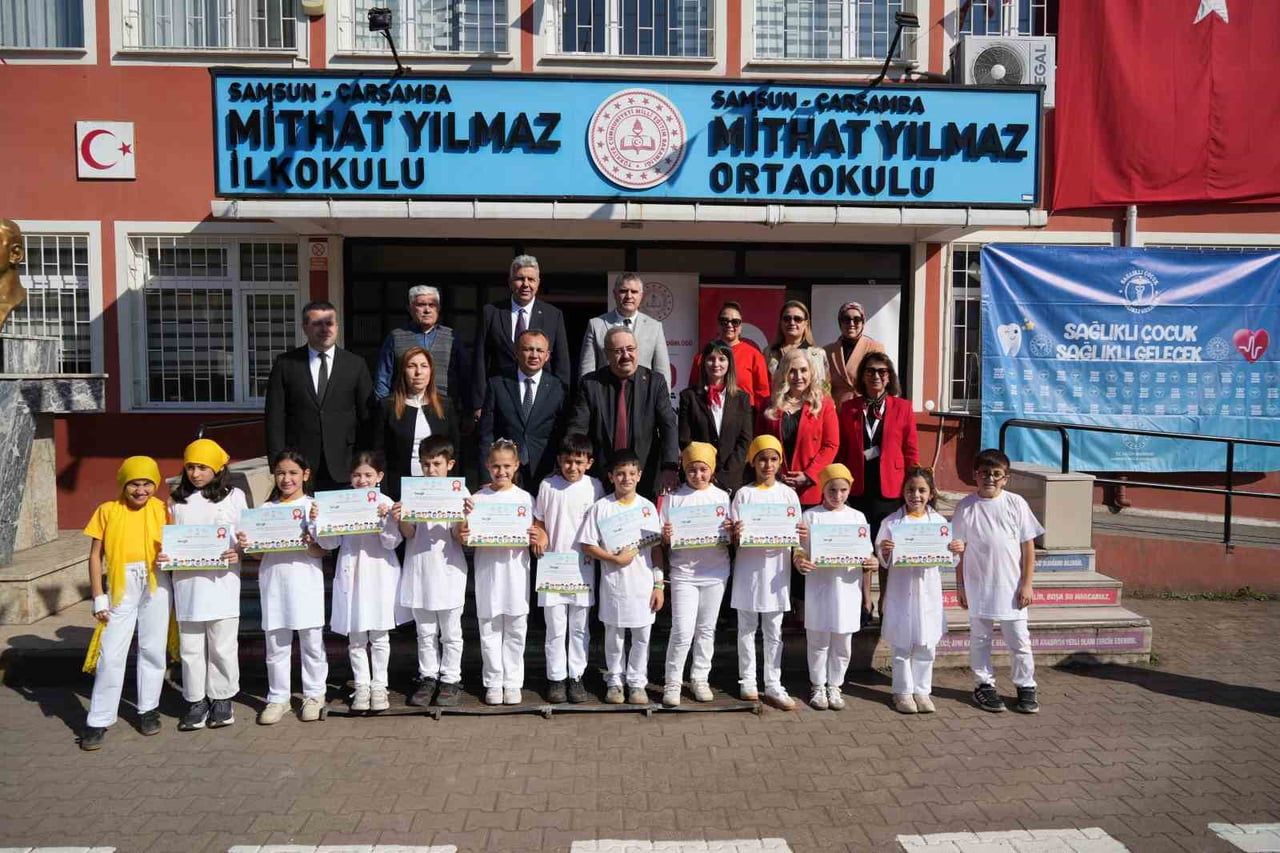"SAĞLIKLI ÇOCUK, SAĞLIKLI GELECEK PROGRAMI" KAPSAMINDA SAMSUN'DA 2025-2026 EĞİTİM-ÖĞRETİM YILINDA...