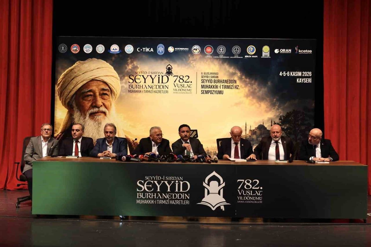 KAYSERİ'NİN MANEVİ MİMARI SEYYİD BURHANEDDİN HAZRETLERİ, VEFATININ 782. YILINDA DÜZENLENECEK OLAN...