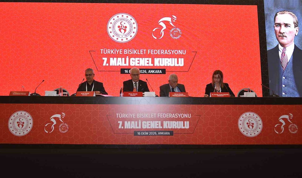TÜRKİYE BİSİKLET FEDERASYONU YÖNETİMİ, MALİ KURULDA DELEGELERİN OYLARIYLA GÜVEN TAZELEDİ.