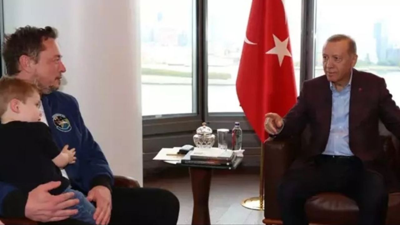 Cumhurbaşkanı Erdoğan ile Elon Musk arasında flaş görüşme