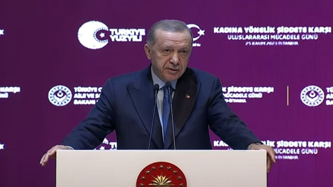 Erdoğan: Kadına Yönelik Şiddetle Mücadelede Türkiye Örnek Ülke