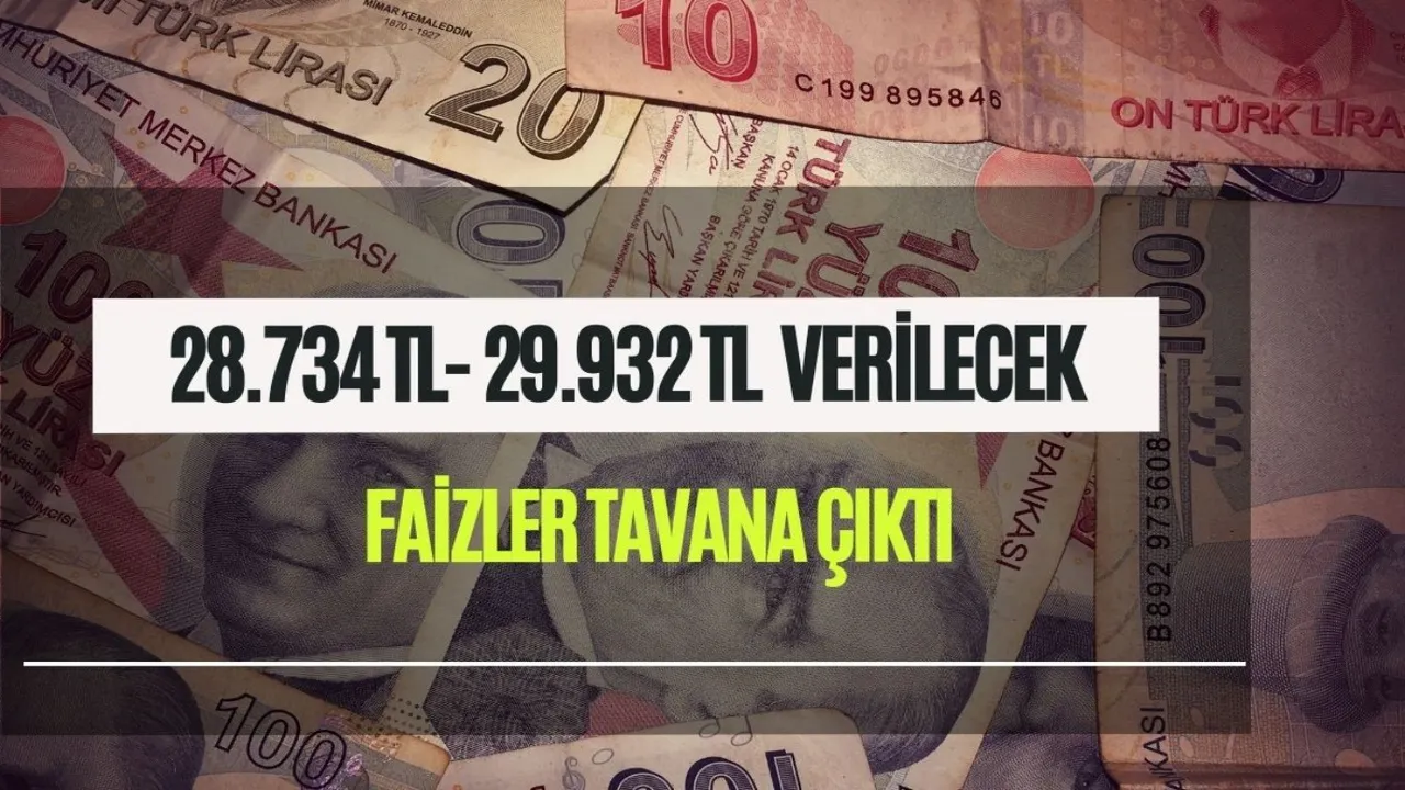 28.734 TL-29.932 TL getiri hesaplandı! Aralık bitmeden banka faizleri arşa ulaştı