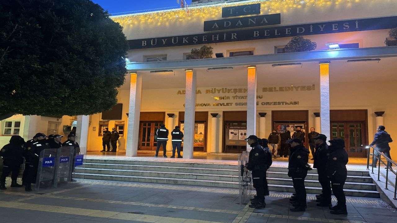 Adana Büyükşehir Belediyesine 'Rüşvet' operasyonu