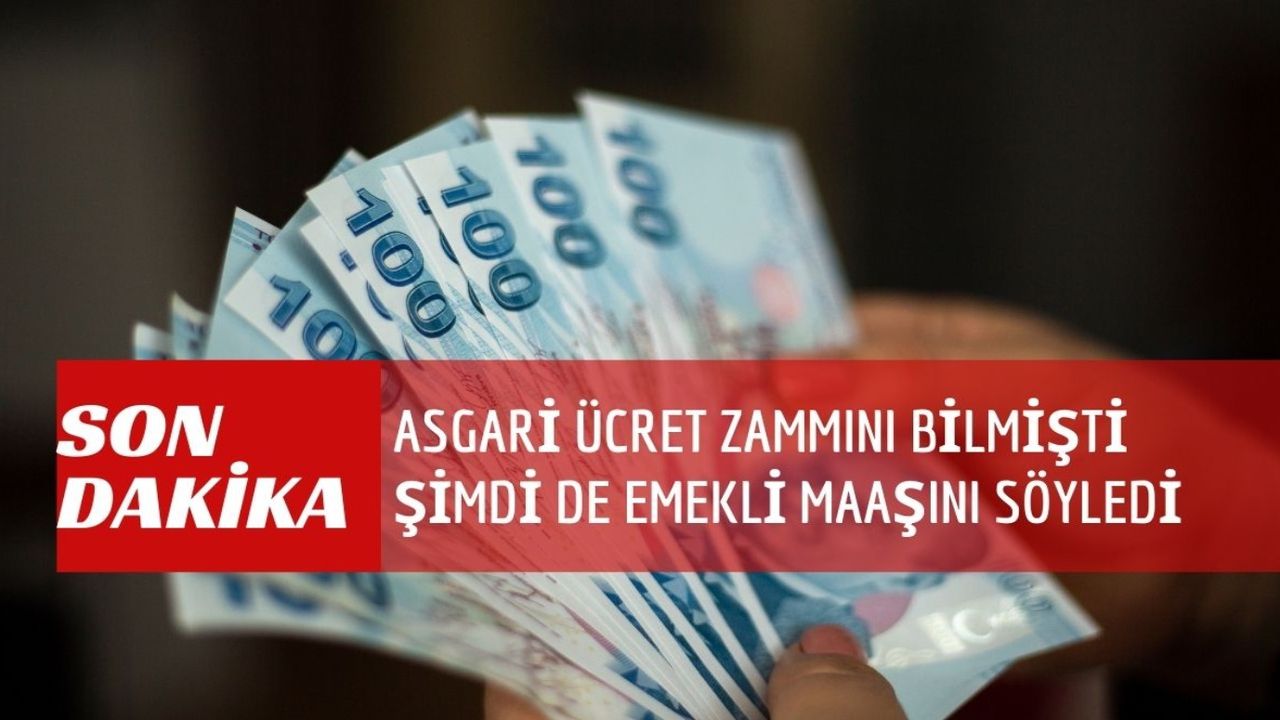Asgari ücret için rakam veren başkandan son kulis! 'Emekli maaşı asgari ücrete tamamlanmalı'