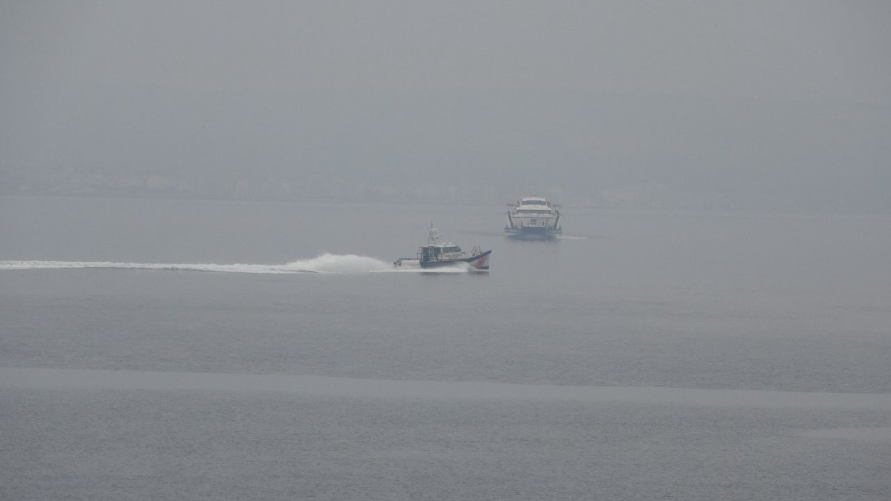 Çanakkale Boğazı'nda yoğun sis engeli: Transit gemi geçişleri askıya alındı