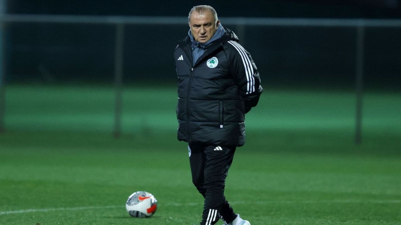 Fatih Terim, Panathinaikos ile ilk antrenmanına çıktı