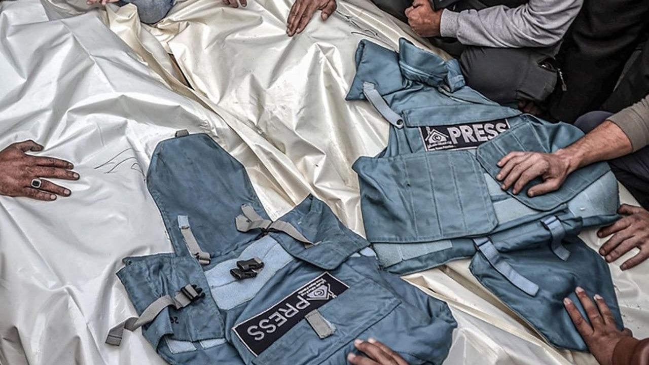 Gazze'de öldürülen gazetecilerin sayısı 101'e yükseldi