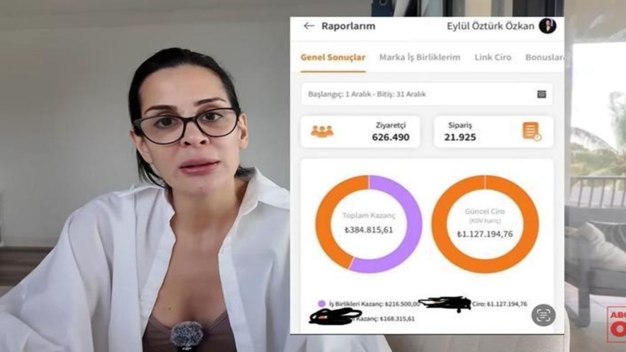 Mal varlıklarına el konulan fenomen Eylül Öztürk'ten aylık gelir açıklaması