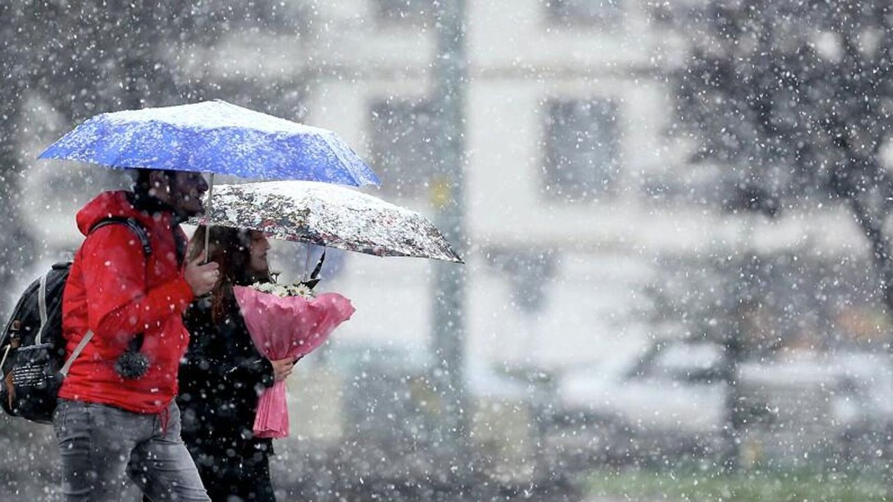 Türkiye'de kar alarmı!  Meteoroloji gün belirtti: İstanbul'un kapısına dayandı!