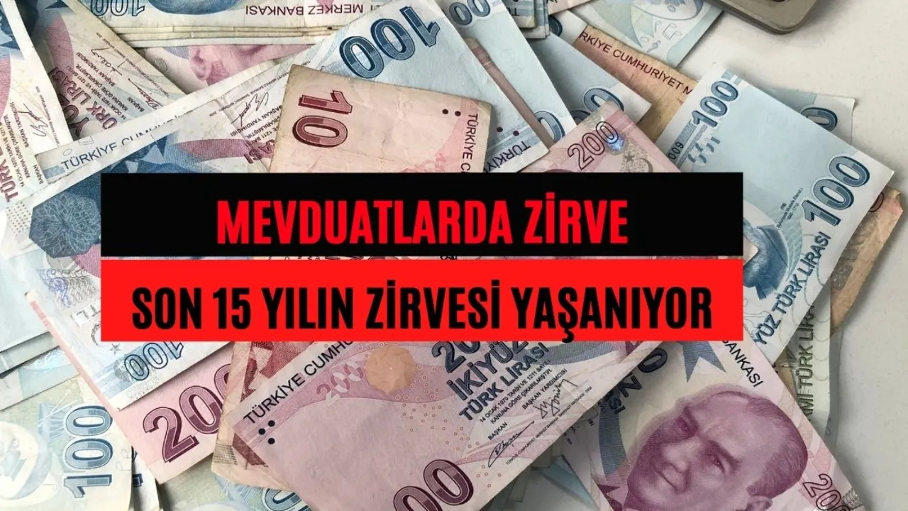 2024 mevduat hesabı güncellemesi! Son 15 senenin zirvesi yaşanıyor