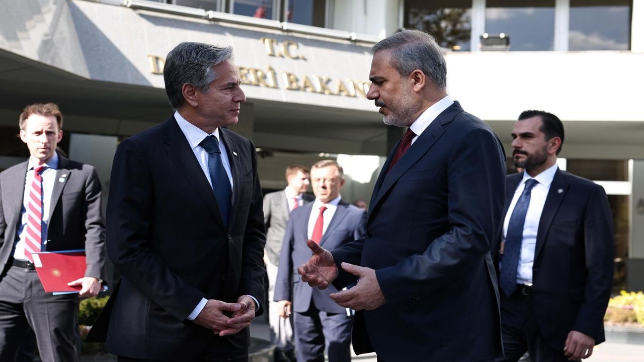 Bakan Fidan'dan Blinken'a çağrı: F-16 alım sürecinin sonuçlanmasını bekliyoruz